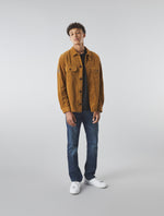 Brown Reed Corduroy Overshirt