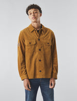 Brown Reed Corduroy Overshirt