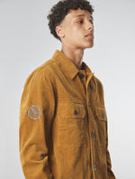 Brown Reed Corduroy Overshirt