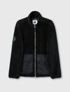 Black Wonderwall Borg Jacket