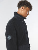 Black Wonderwall Borg Jacket