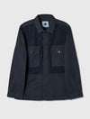 Navy Mountfield Overshirt