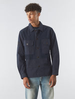 Navy Mountfield Overshirt