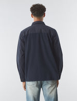 Navy Mountfield Overshirt