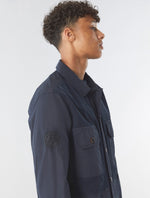 Navy Mountfield Overshirt