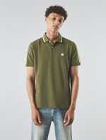 Khaki Pennington Tape Polo