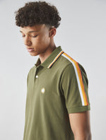 Khaki Pennington Tape Polo