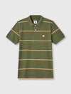 Khaki Mountfield Stripe Polo