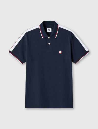 Navy Tilby Tape Polo