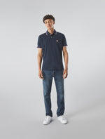 Navy Tilby Tape Polo