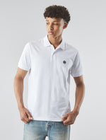 White Jerry Jersey Polo