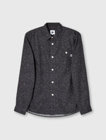 Black Tonal Paisley Shirt