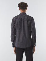 Black Tonal Paisley Shirt