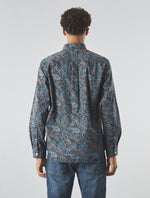 Dark Grey Wonderwall Paisley Shirt