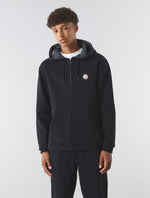 Black Wonderwall Zip Up Hoody