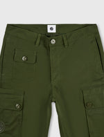 Khaki Heathen Cargo Trousers