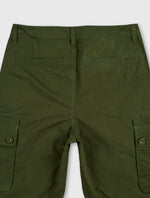 Khaki Heathen Cargo Trousers