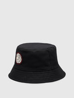 Black Reversible Paisley Bucket Hat