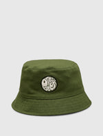 Khaki Reversible Paisley Bucket Hat