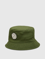 Khaki Reversible Paisley Bucket Hat