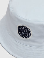 Light Blue Reversible Paisley Bucket Hat