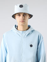 Light Blue Reversible Paisley Bucket Hat