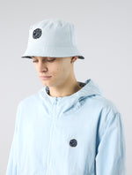 Light Blue Reversible Paisley Bucket Hat