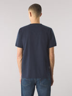 Navy Eclipse Paisley Tape T-Shirt