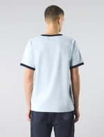 Light Blue Eclipse Ringer T-Shirt