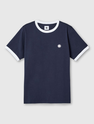 Navy Eclipse Ringer T-Shirt