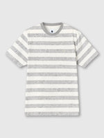 Grey Eclipse Paisley Stripe T-Shirt