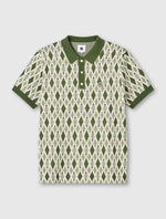 Green Tenor Knit Polo