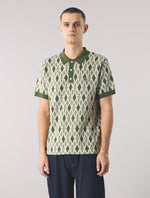 Green Tenor Knit Polo