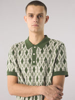 Green Tenor Knit Polo