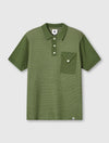 Green Roxy Knit Polo