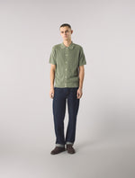 Green Barker Knit Shirt