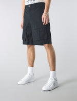 Black Brentwood Cargo Shorts