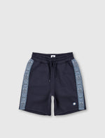 Navy Eclipse Paisey Tape Sweat Shorts