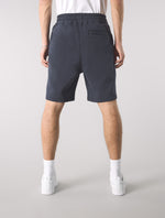 Navy Eclipse Paisey Tape Sweat Shorts