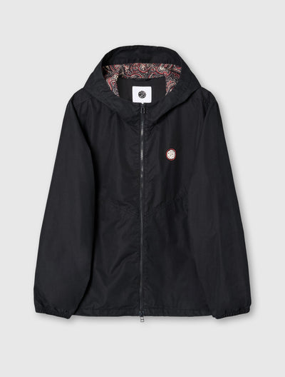 Black Feltham Hooded Jacket