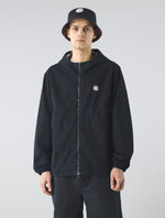 Black Feltham Hooded Jacket