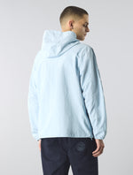 Light Blue Eclipse Paisley Tape Hooded Jacket