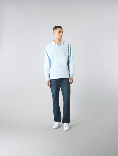 Light Blue Islington Rugby Polo