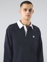 Navy Islington Rugby Polo