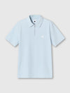 Light Blue Islington Zip Polo