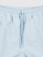 Light Blue Eclipse Paisey Tape Swim Shorts