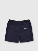 Navy Eclipse Paisley Tape Swim Shorts