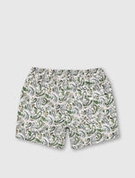 Stone Aquarelle Paisley Swim Shorts