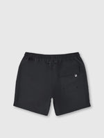 Black Aquarelle Swim Shorts