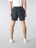 Black Aquarelle Swim Shorts